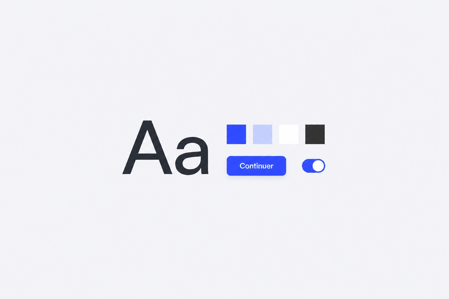 Design system : typographie, couleurs et bibliothèque de composants